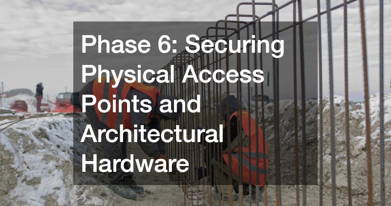 Phase 6: Securing Physical Access Points and Architectural Hardware