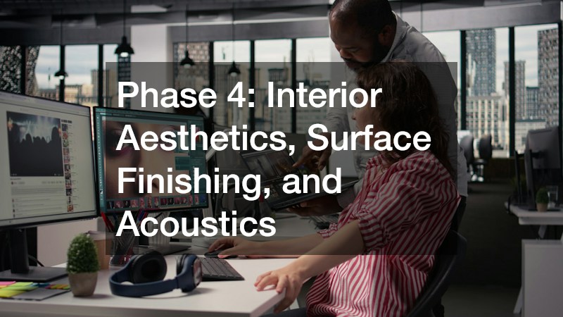 Phase 4: Interior Aesthetics, Surface Finishing, and Acoustics