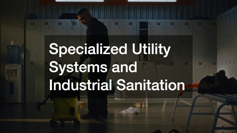 Specialized Utility Systems and Industrial Sanitation