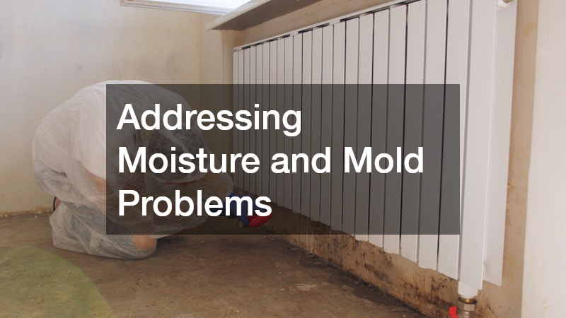 Addressing Moisture and Mold Problems