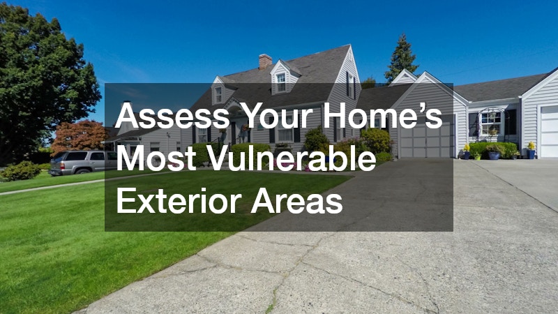 Assess Your Home’s Most Vulnerable Exterior Areas