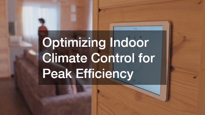 Optimizing Indoor Climate Control for Peak Efficiency