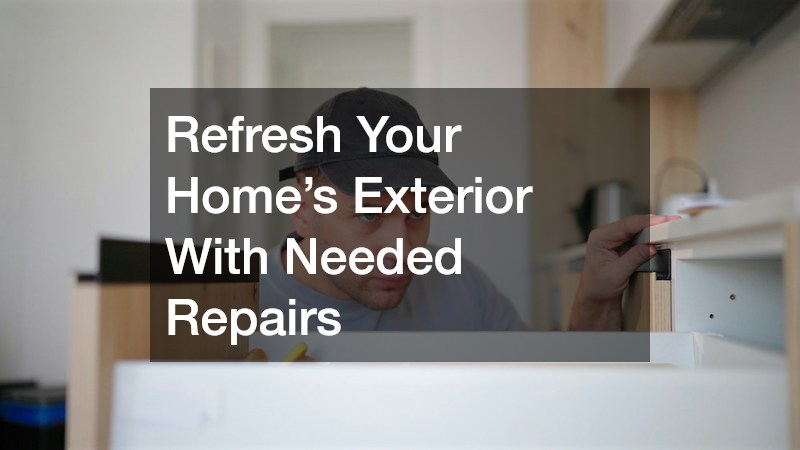 Refresh Your Home’s Exterior With Needed Repairs