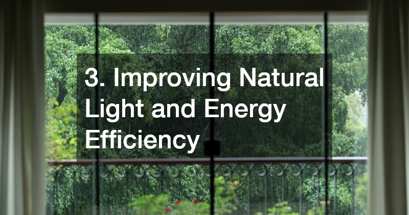 3. Improving Natural Light and Energy Efficiency