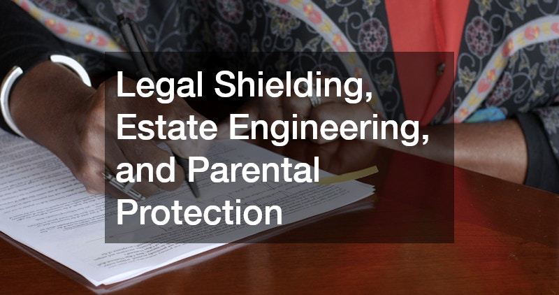 Legal Shielding, Estate Engineering, and Parental Protection