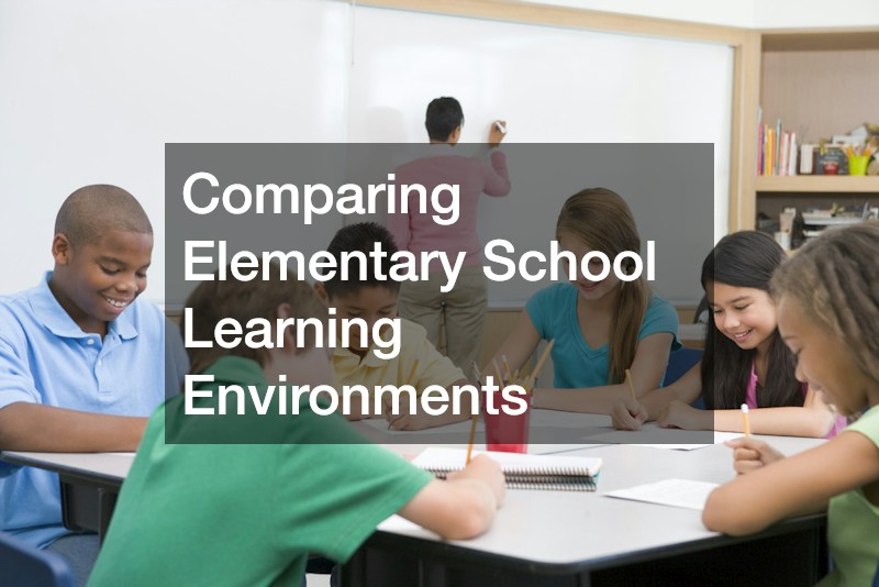 Comparing Elementary School Learning Environments
