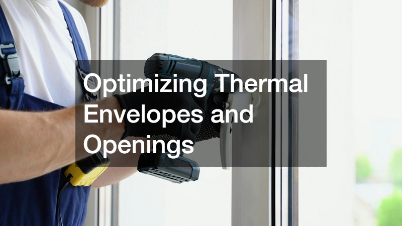 Optimizing Thermal Envelopes and Openings