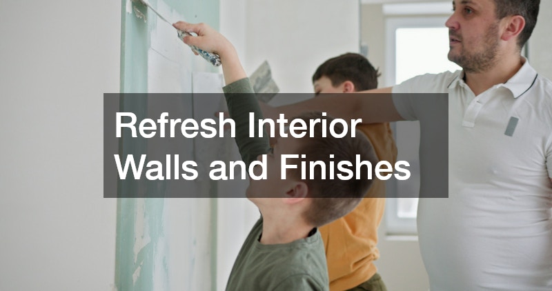 Refresh Interior Walls and Finishes