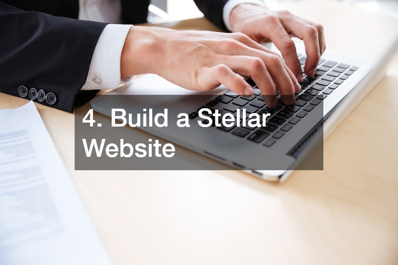 4. Build a Stellar Website