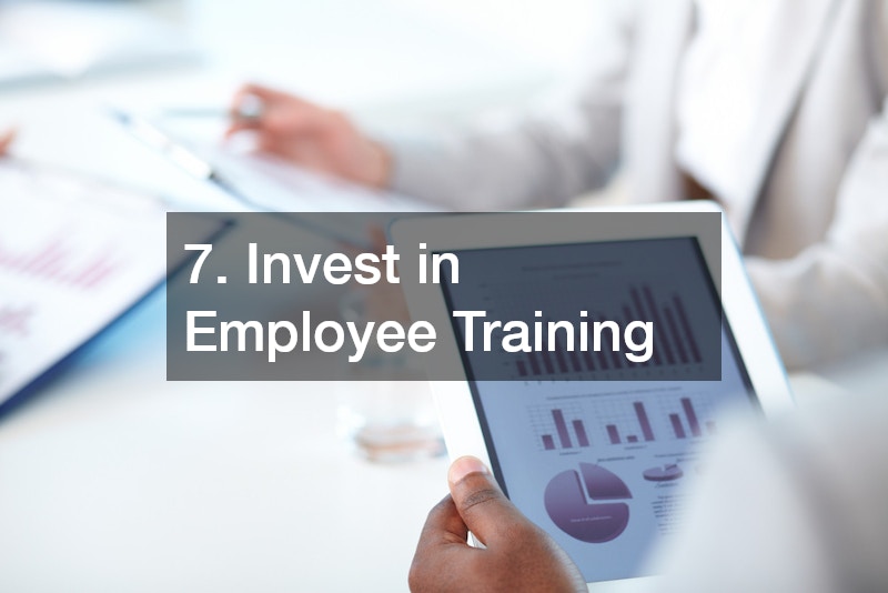 7. Invest in Employee Training