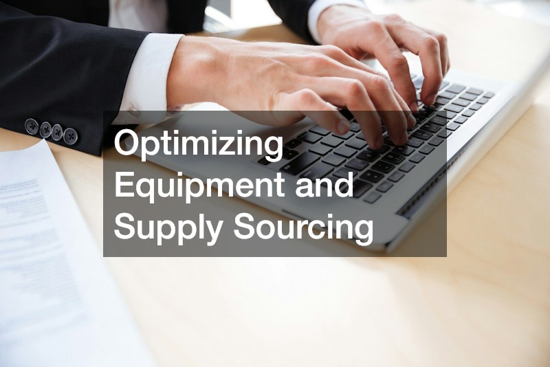 Optimizing Equipment and Supply Sourcing