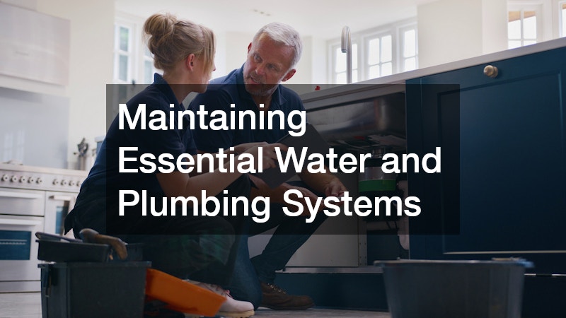 Maintaining Essential Water and Plumbing Systems