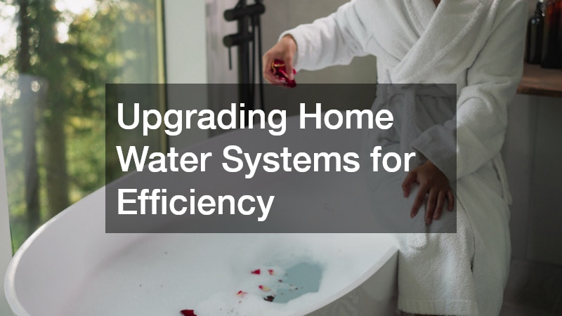 Upgrading Home Water Systems for Efficiency