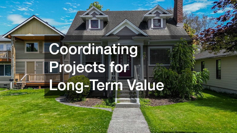 Coordinating Projects for Long-Term Value