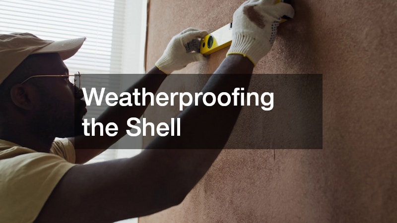 Weatherproofing the Shell