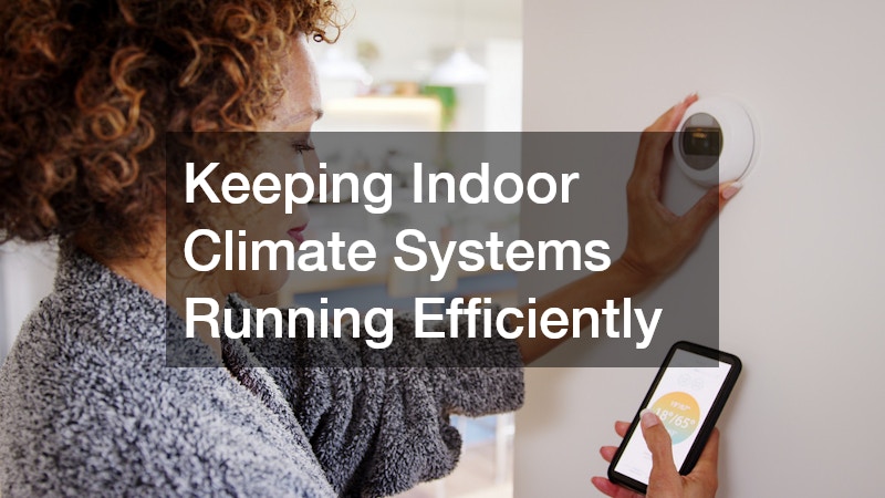 Keeping Indoor Climate Systems Running Efficiently