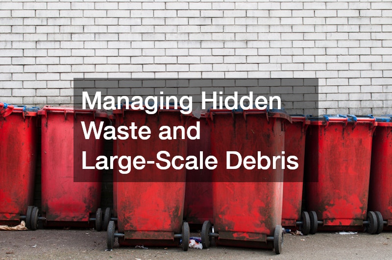 Managing Hidden Waste and Large-Scale Debris