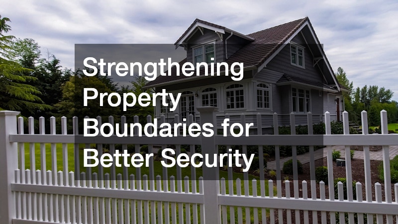 Strengthening Property Boundaries for Better Security