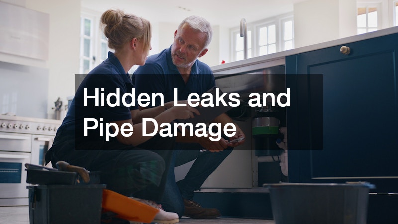 Hidden Leaks and Pipe Damage