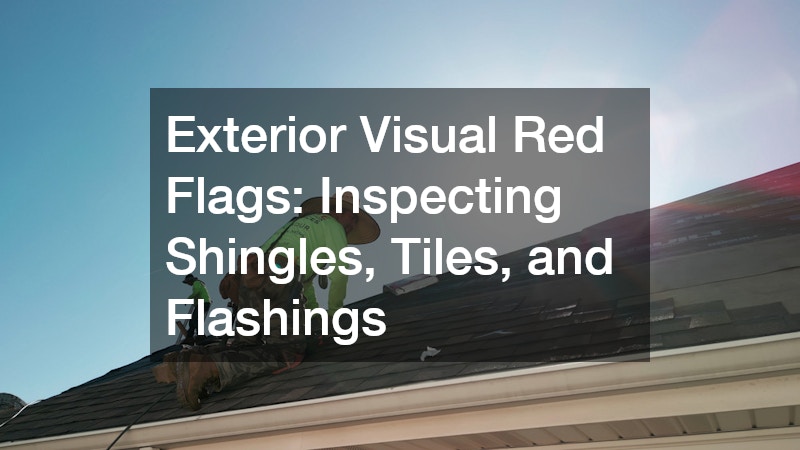 Exterior Visual Red Flags: Inspecting Shingles, Tiles, and Flashings
