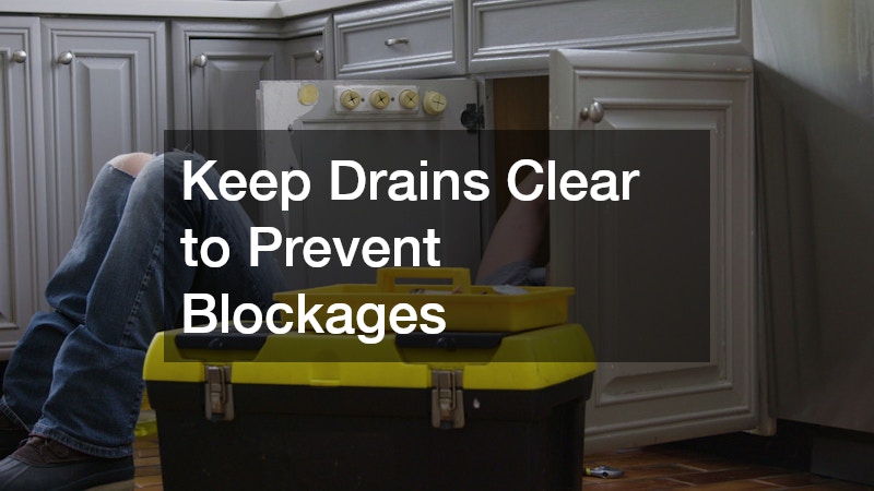 Keep Drains Clear to Prevent Blockages