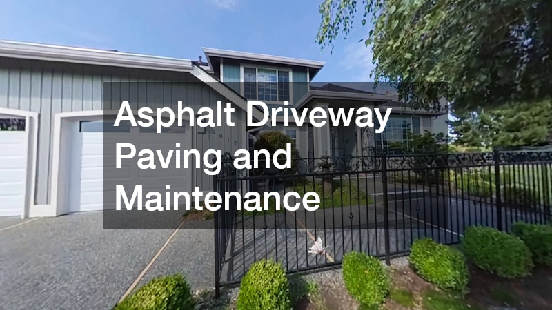 Asphalt Driveway Paving and Maintenance