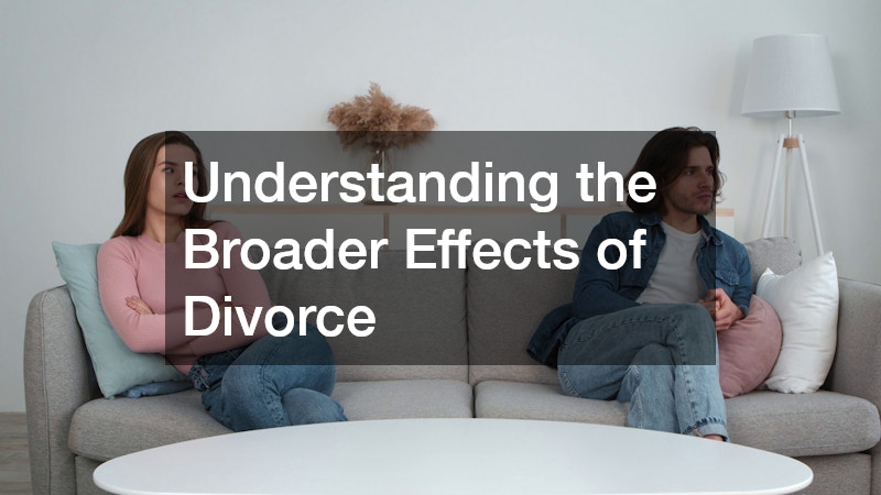 Understanding the Broader Effects of Divorce