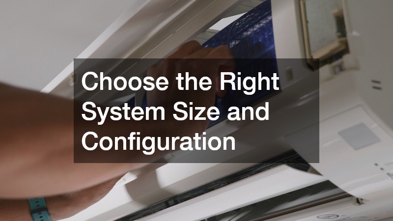 Choose the Right System Size and Configuration