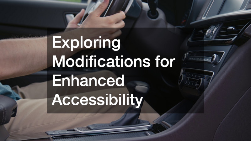 Exploring Modifications for Enhanced Accessibility