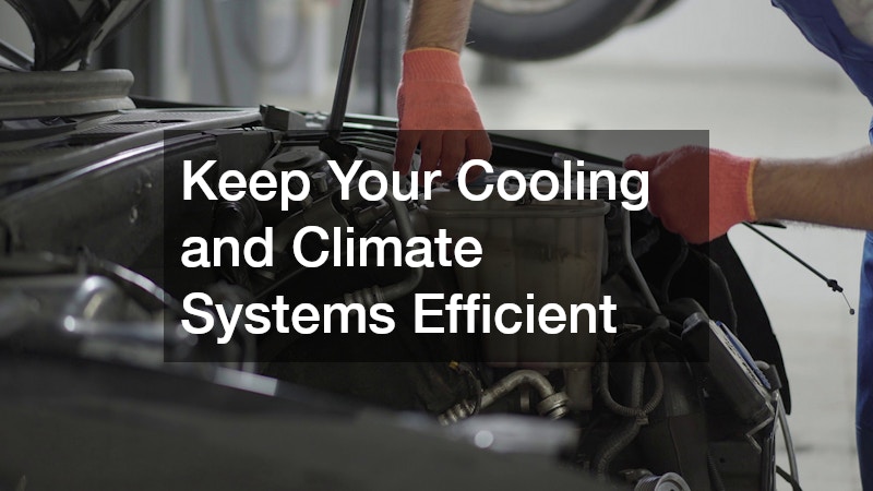 Keep Your Cooling and Climate Systems Efficient