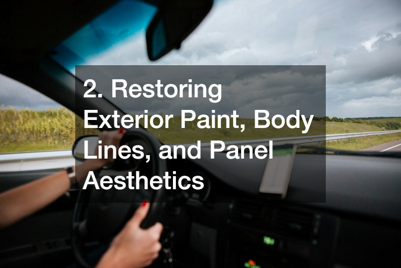 2. Restoring Exterior Paint, Body Lines, and Panel Aesthetics