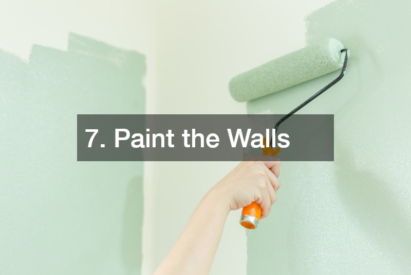 7. Paint the Walls
