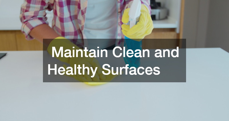  Maintain Clean and Healthy Surfaces