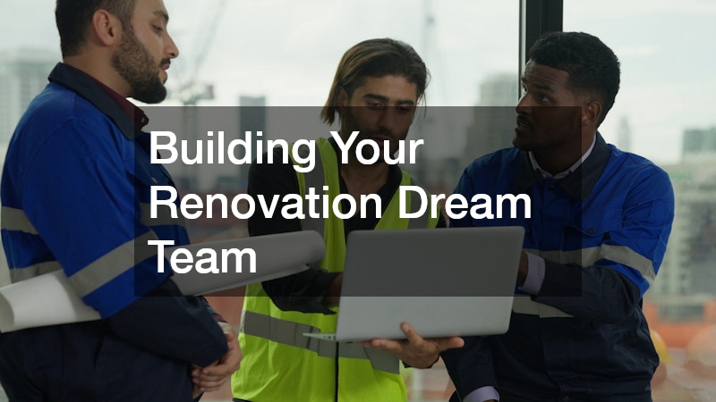 Building Your Renovation Dream Team