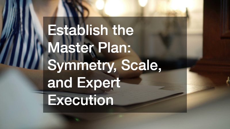 Establish the Master Plan: Symmetry, Scale, and Expert Execution