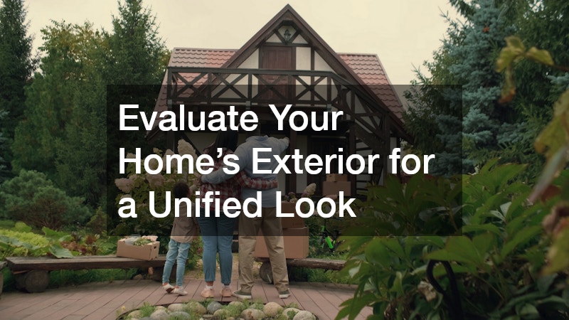 Evaluate Your Home’s Exterior for a Unified Look