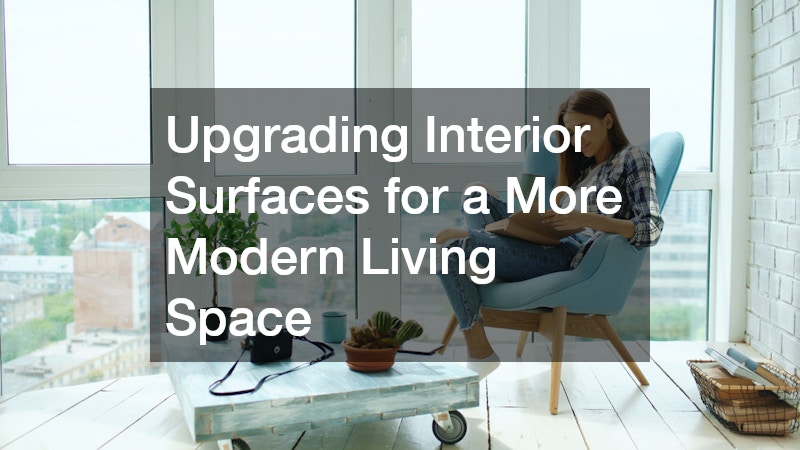 Upgrading Interior Surfaces for a More Modern Living Space