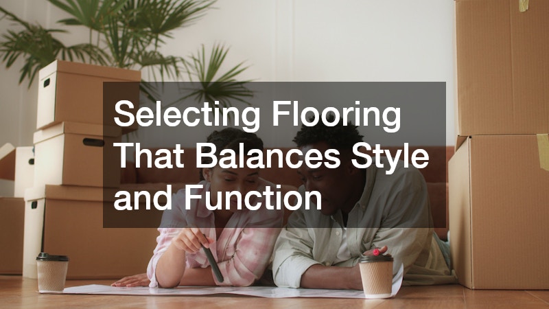 Selecting Flooring That Balances Style and Function