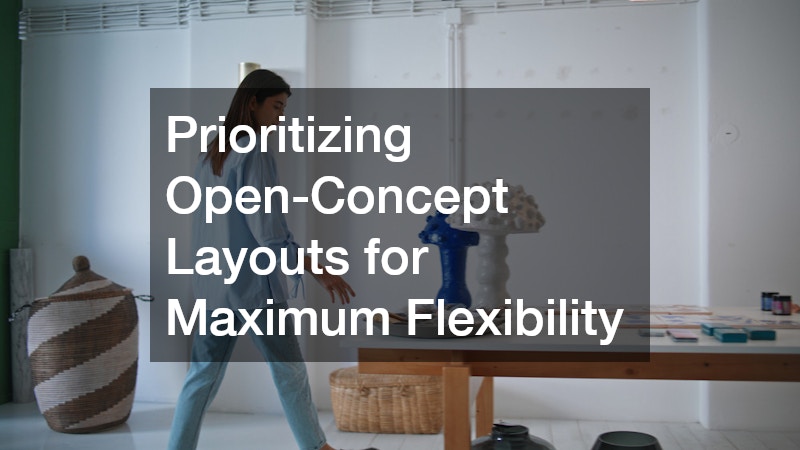 Prioritizing Open-Concept Layouts for Maximum Flexibility