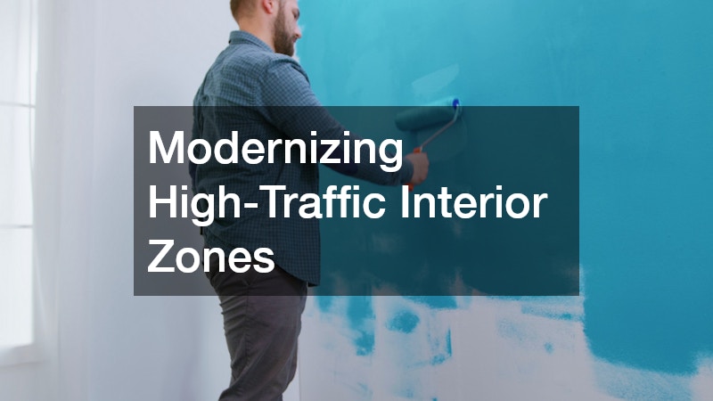 Modernizing High-Traffic Interior Zones