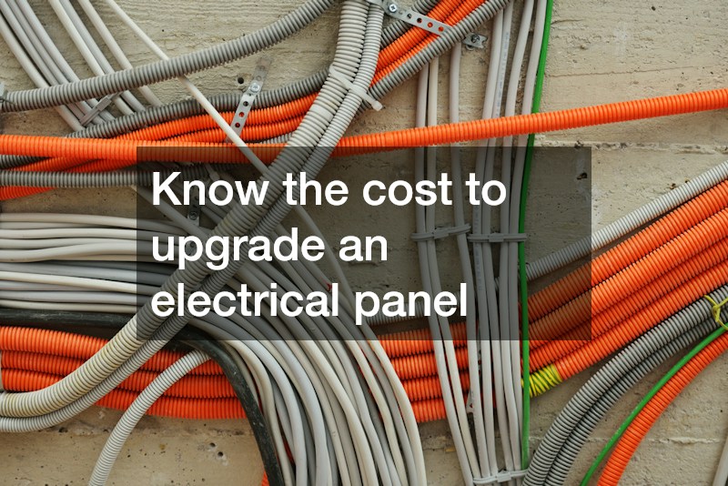 Know the cost to upgrade an electrical panel