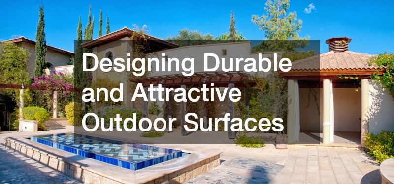 Designing Durable and Attractive Outdoor Surfaces