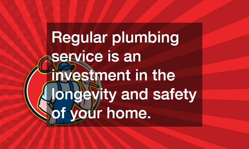 Regular plumbing service is an investment in the longevity and safety of your home.