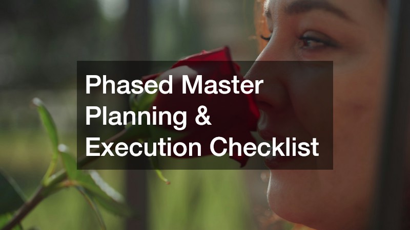 Phased Master Planning & Execution Checklist