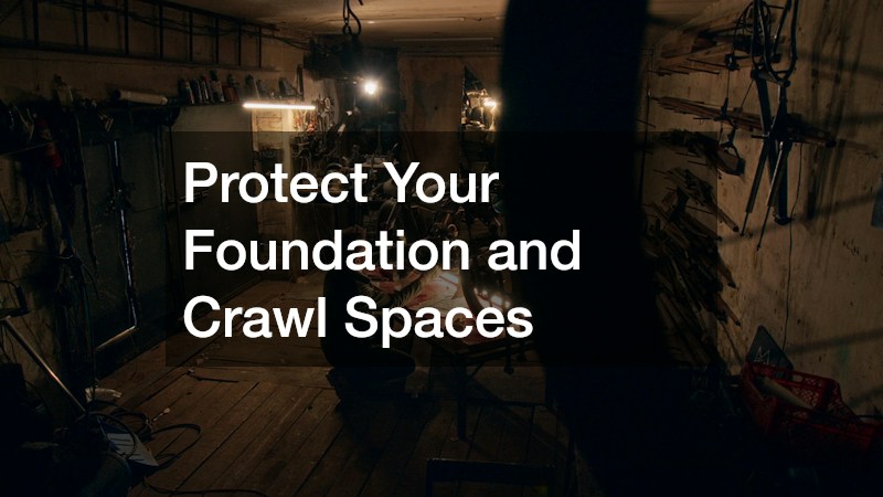 Protect Your Foundation and Crawl Spaces