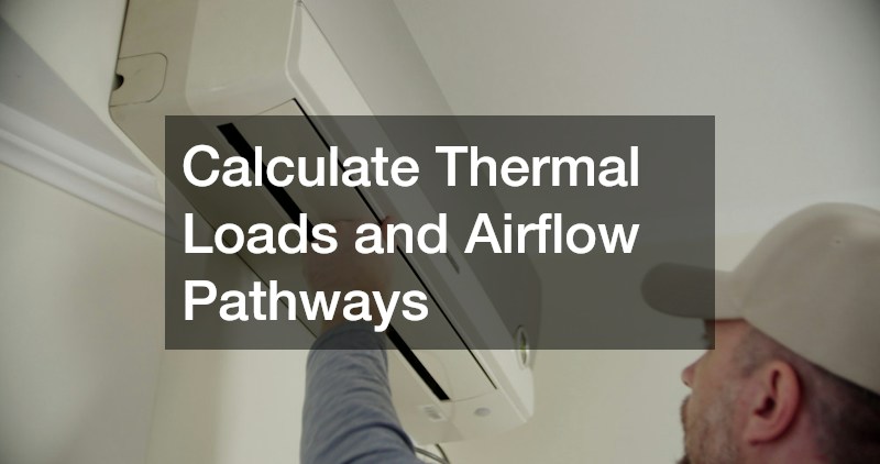 Calculate Thermal Loads and Airflow Pathways