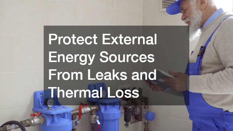 Protect External Energy Sources From Leaks and Thermal Loss