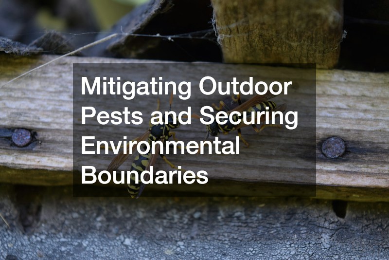 Mitigating Outdoor Pests and Securing Environmental Boundaries