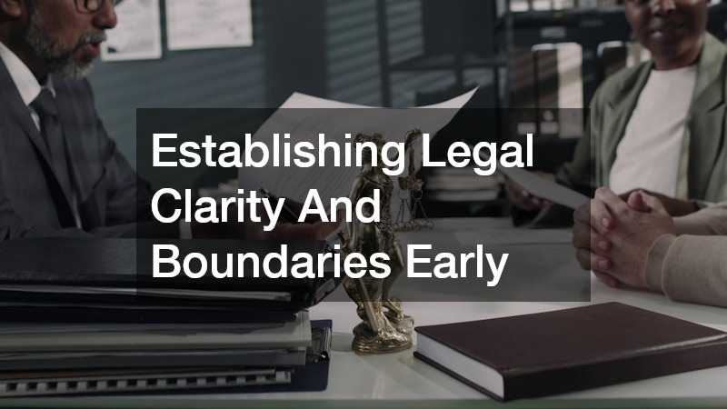 Establishing Legal Clarity And Boundaries Early