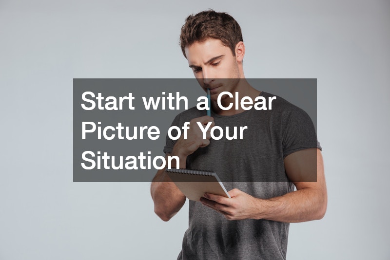 Start with a Clear Picture of Your Situation